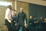 In worship